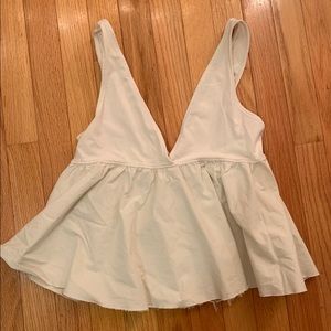 Urban Outfitters Peplum Tank Top